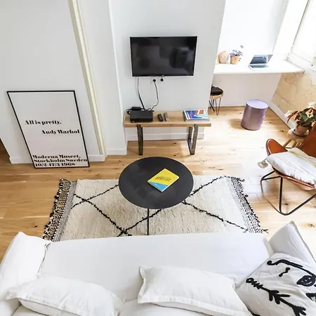 아파트 Pretty Duplex Downtown Miroir D'eau 보르도